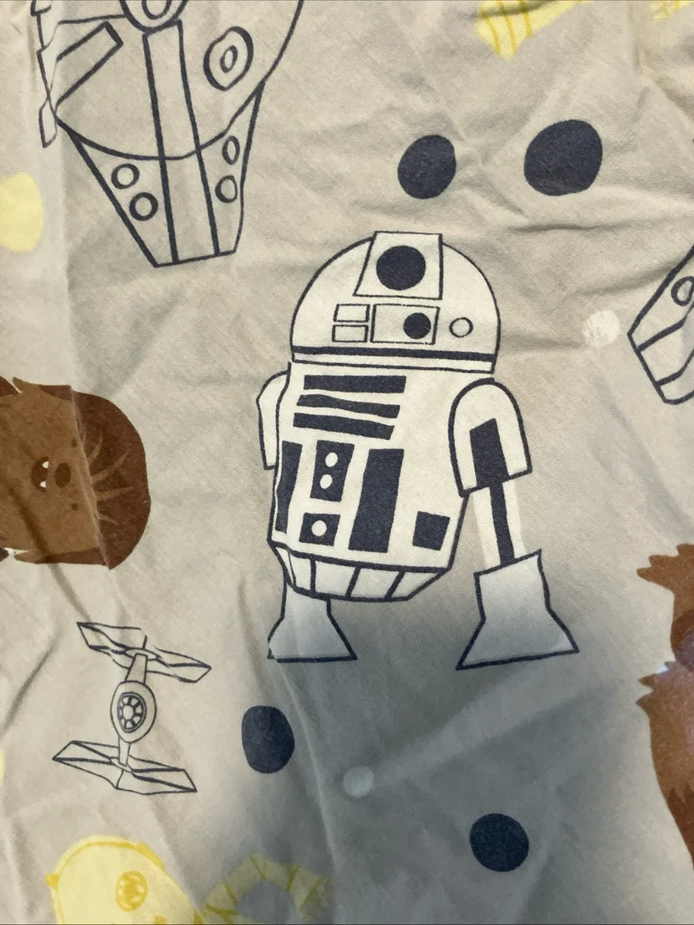 crib sheet star wars lambs & Ivy